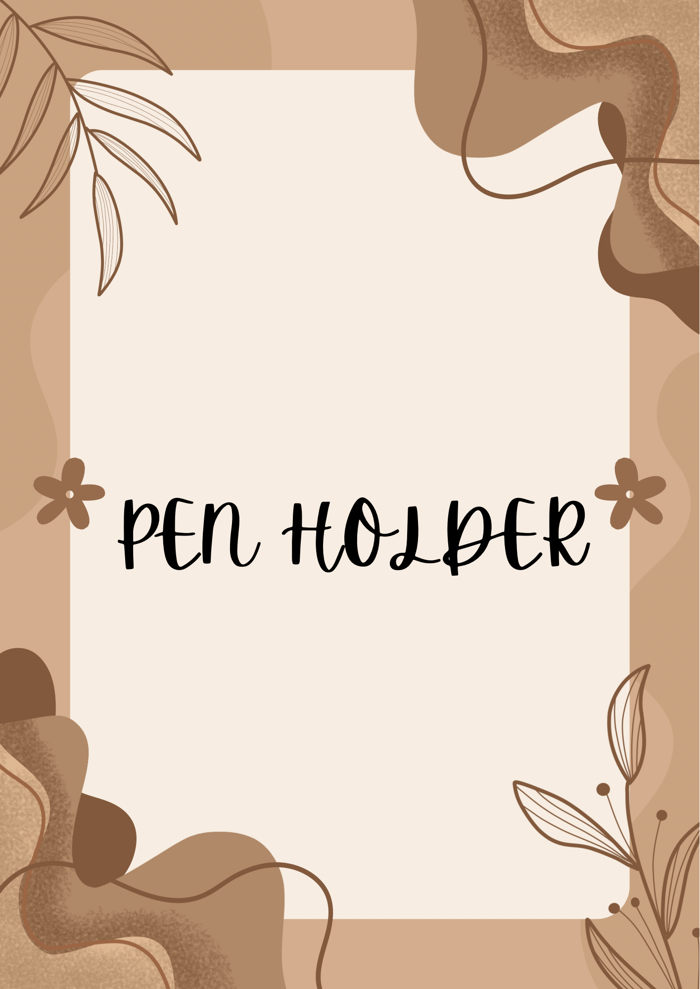 Pen Holder
