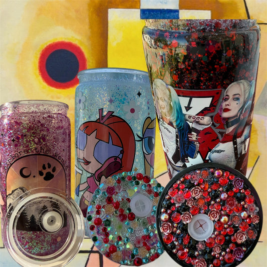 Custom 16oz SnowGlobe tumbler