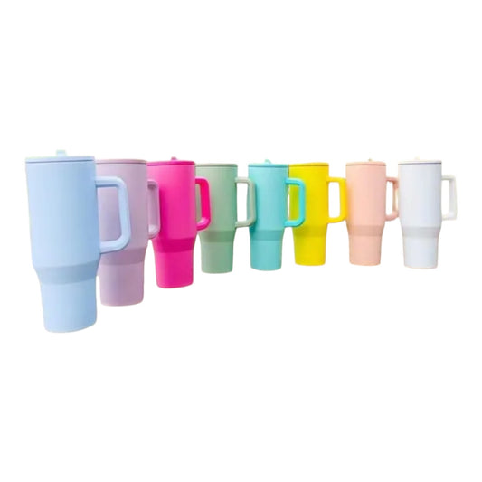 8 Spill proof 40oz tumblrs
