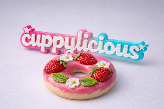 Sealed and painted doughnut